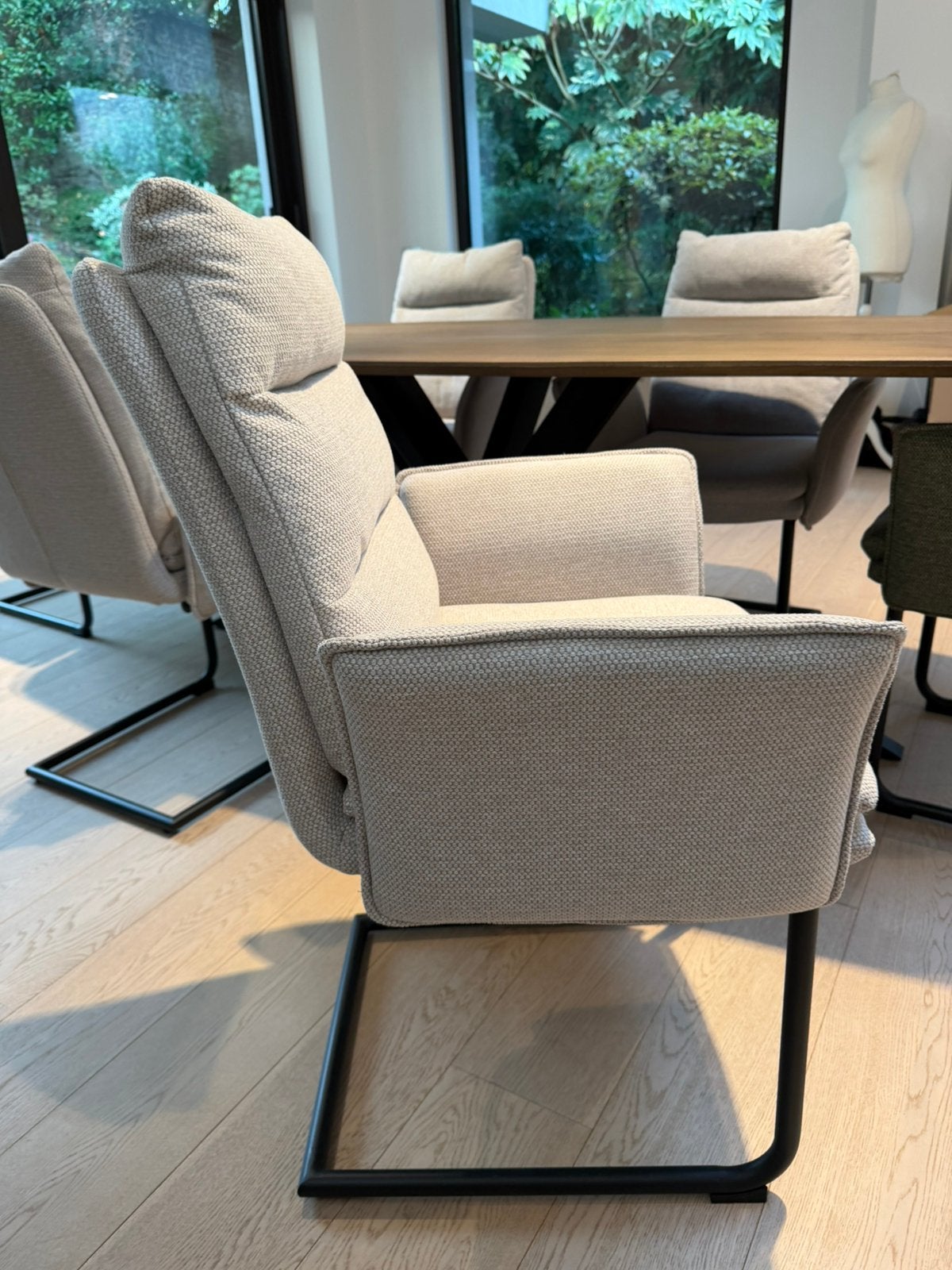 Vend chaises salle a manger, Maison & Meubles, Enlèvement, Comme neuf