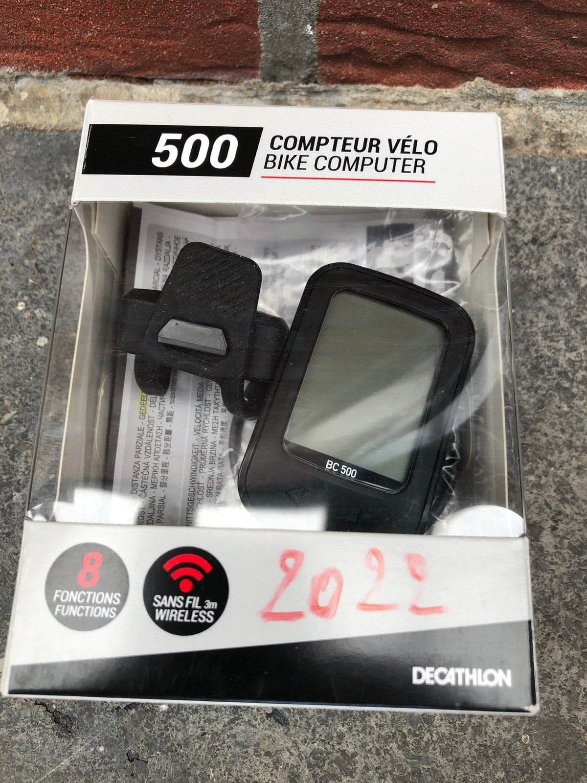 Fietscomputer, Fietsen en Brommers, Fietsaccessoires | Fietscomputers, Ophalen, Zo goed als nieuw