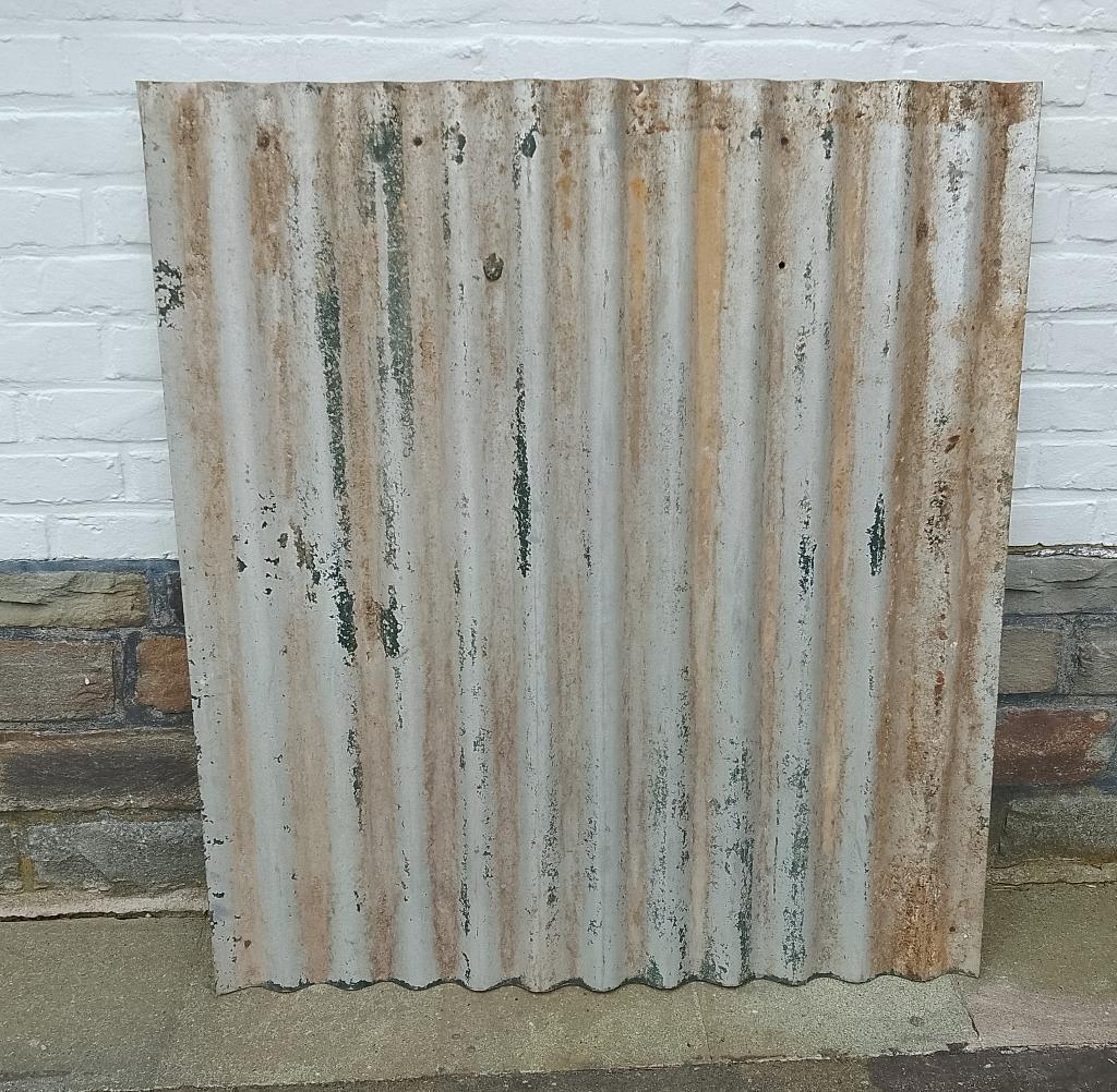 ijzeren golfplaten / dakplaten (11 stuks), Doe-het-zelf en Bouw, Ophalen, Gebruikt, 5 tot 10 m², Golfplaat