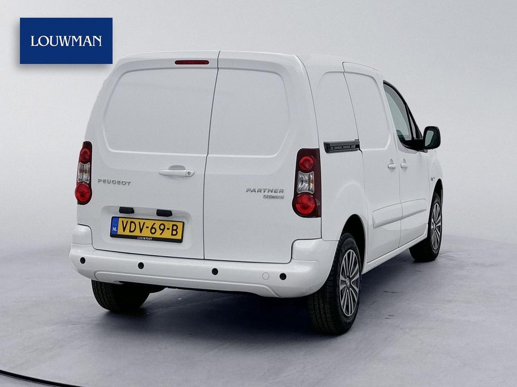 Peugeot e-Partner L1 Premium Snel laden Navigatie Parkeersen, Auto's, Automaat, Wit, Te koop, Electronic Stability Program (ESP)