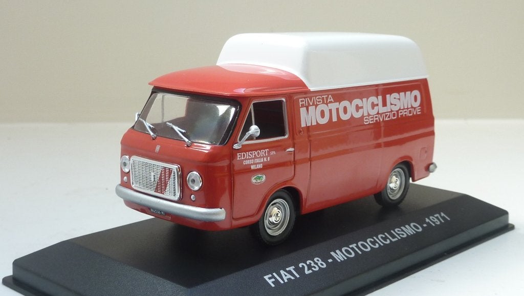 Atlas Fiat 238 Hoog dak (1971) 1:43, Hobby en Vrije tijd, Modelauto's | 1:43, Ophalen of Verzenden, Nieuw, Auto, Overige merken