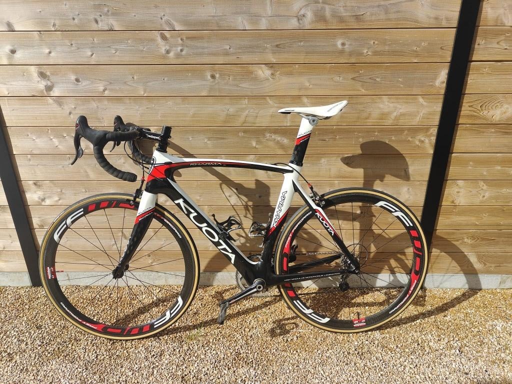 Kuota Kharma Evo carbon aero + FFWD carbon wielen, Fietsen en Brommers, 28 inch, Carbon, 10 tot 15 versnellingen, Heren