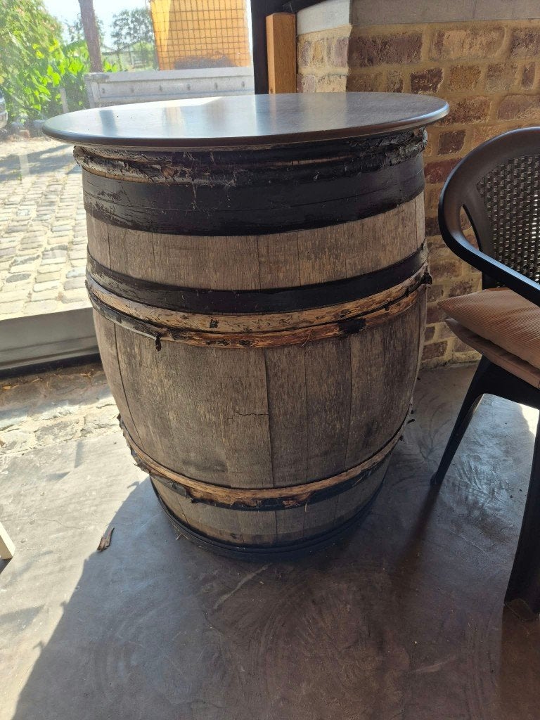 Wijnvaten, Tuin en Terras, Regentonnen, Ophalen, Gebruikt, Hout