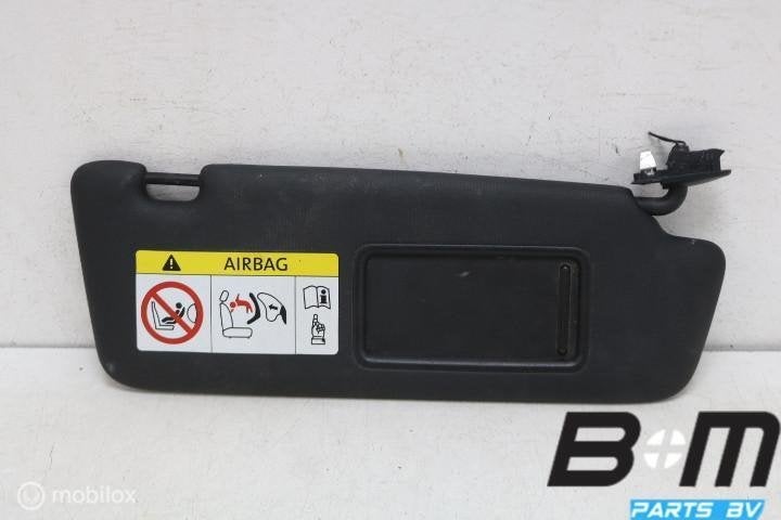 Zwarte zonneklep rechts Audi RS3 8V FL SB 8V0857552E, Gebruikt
