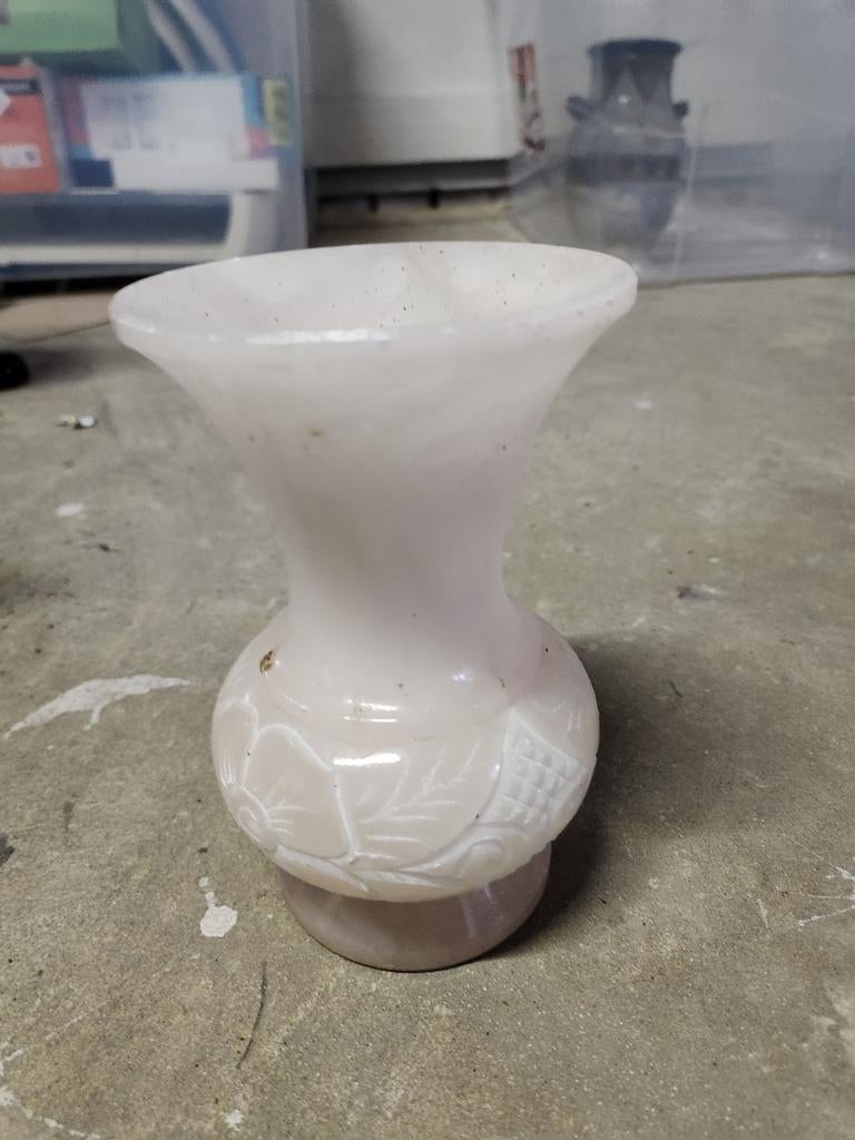 Vase en marbre