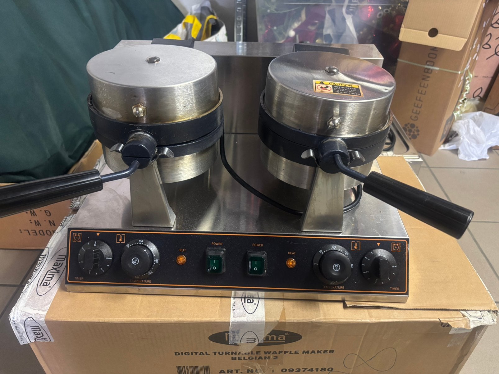 Ufo-burger machine te koop!, Electroménager, Enlèvement, Utilisé