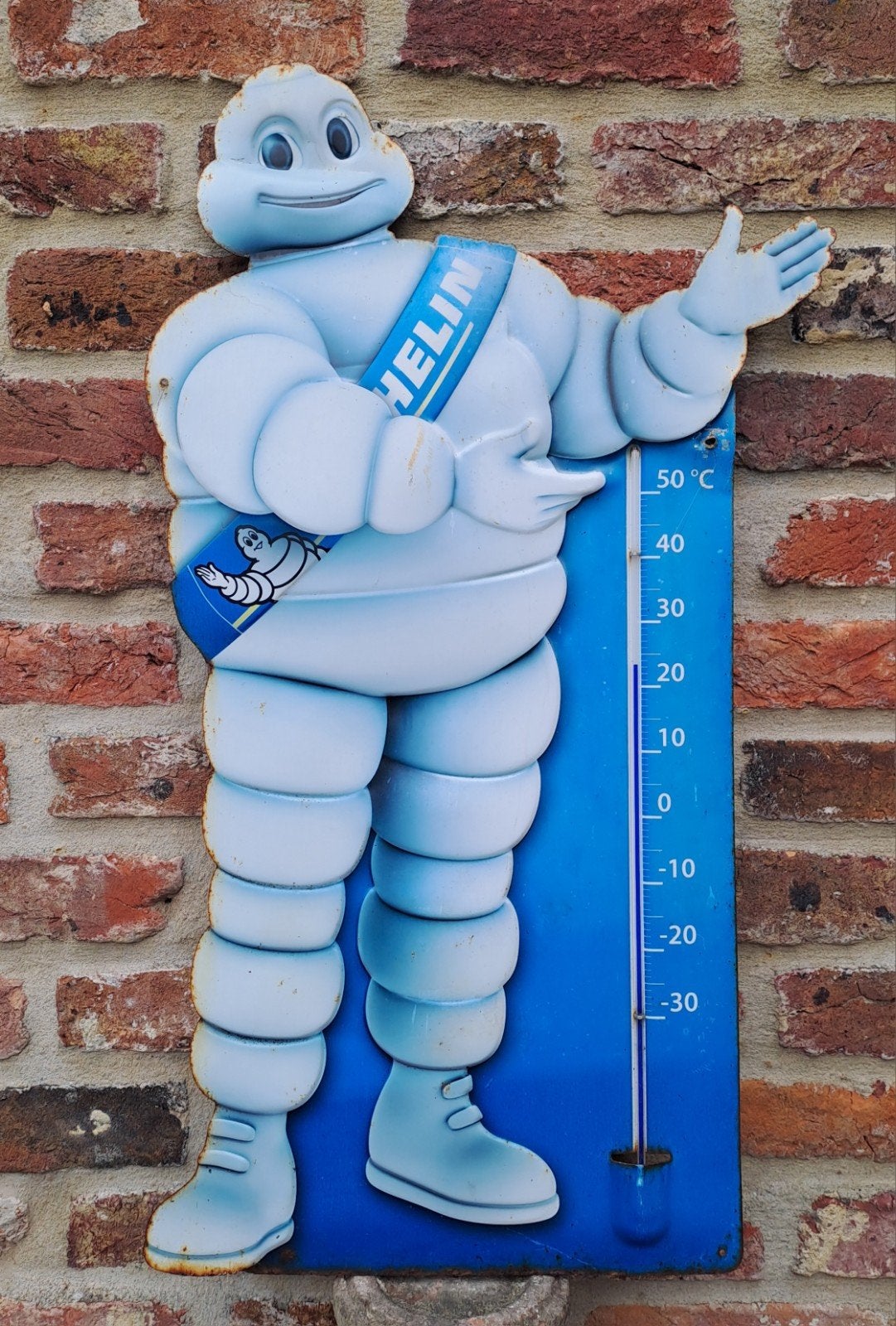 Thermometer Michelin, Ophalen of Verzenden