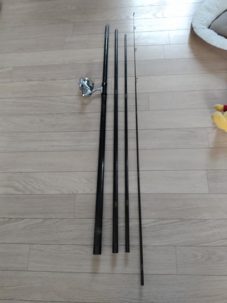 MATCH HENGEL 4,70 METER VINTAGE, Ophalen of Verzenden, Zo goed als nieuw, Werphengel