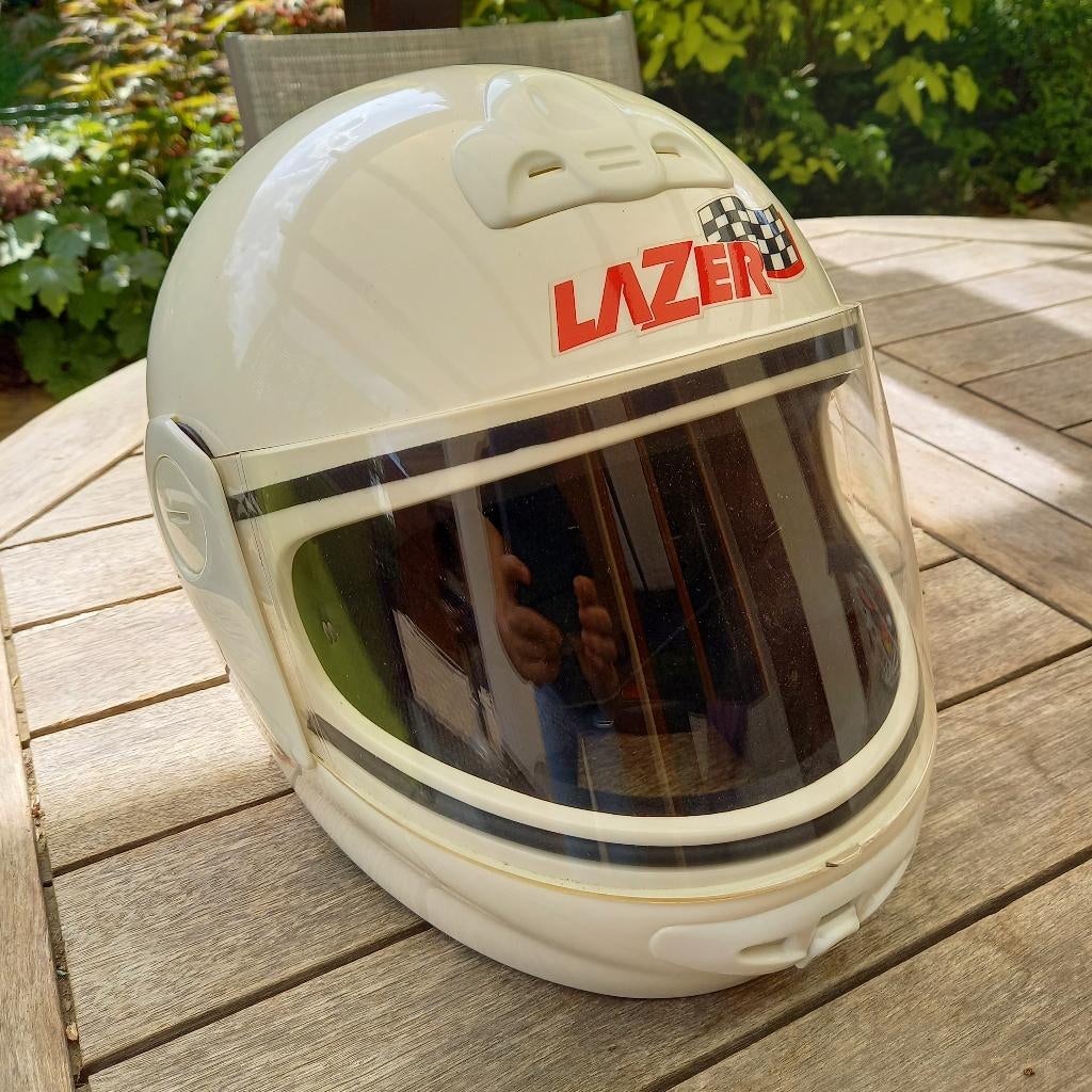 casque moto enfant, Motoren, Kleding | Motorhelmen, Lazer, XXS, Kinderen, Ophalen of Verzenden