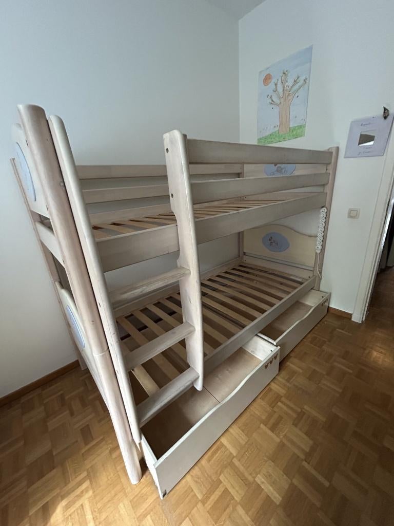 Lits superposés, Maison & Meubles, Chambre à coucher | Lits, 90 cm, Enlèvement, Utilisé, 200 cm