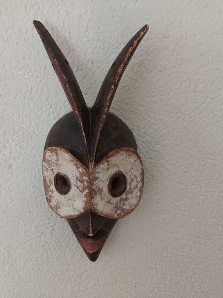 masque Kwele Culture/Gabon, Antiquités & Art, Enlèvement ou Envoi, Masque
