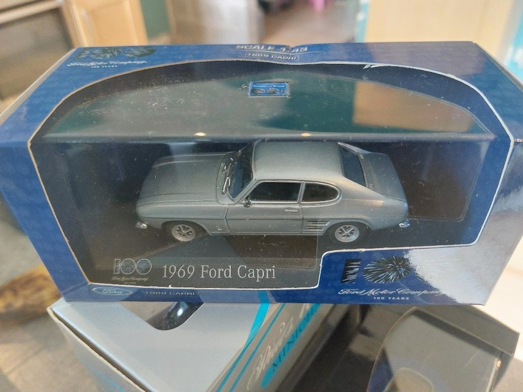 Minichamps Ford CAPRI de 1969 1/43, Hobby en Vrije tijd, Ophalen of Verzenden, Nieuw, Auto, MiniChamps