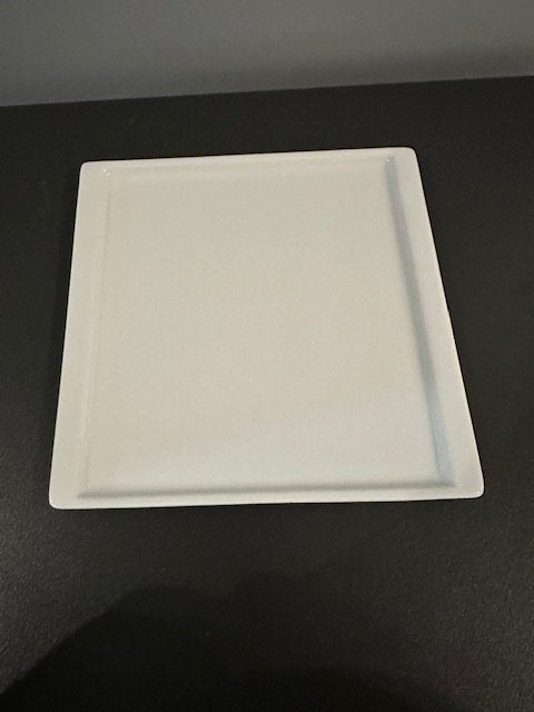 Nieuwe vierkante borden - Ariane porcelain verglaasd, Ophalen, Nieuw, Bord(en)