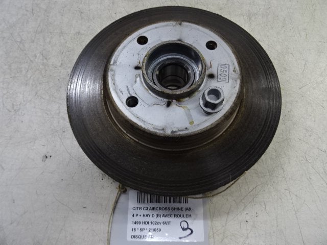 FREIN DISQUE ARRIÈRE Citroën C3 Aircross (2C / 2R), Utilisé, Citroën