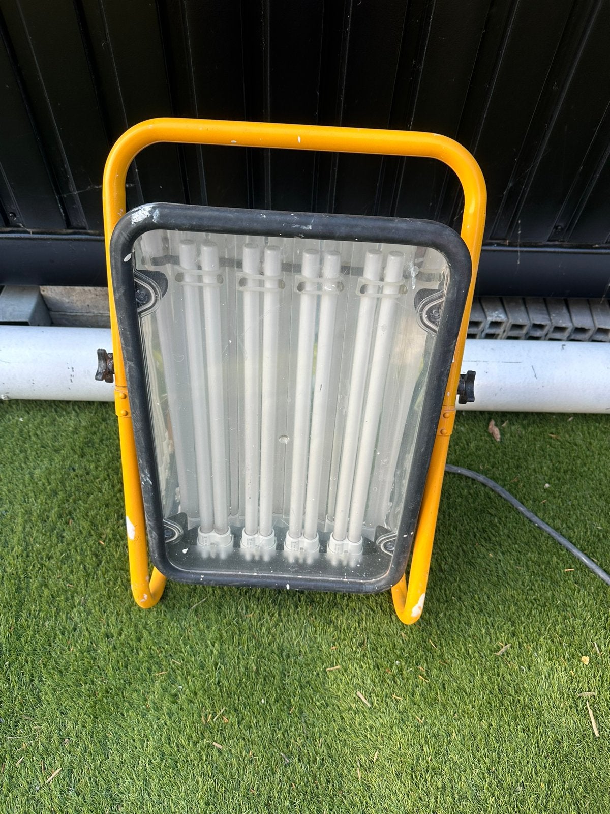 Werflamp, Doe-het-zelf en Bouw, Bouwverlichting, Ophalen, Gebruikt, Met statief, Lamp