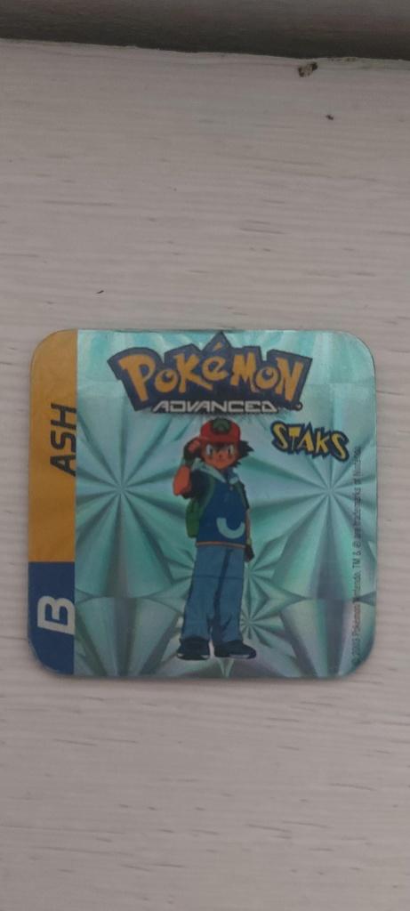 pokemon panini staks holo Ash Ketchum uit 2003, Hobby en Vrije tijd, Verzamelkaartspellen | Pokémon, Ophalen of Verzenden, Nieuw