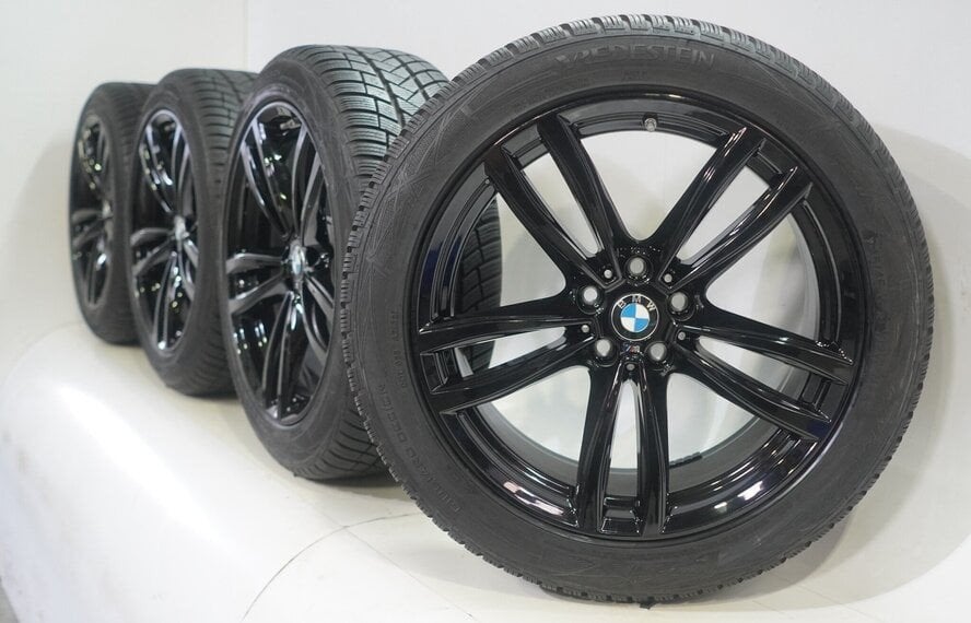 ORIGINEEL BMW 19 INCH BREEDSET M VELGEN MET GOEIE BANDEN, Auto-onderdelen, Ophalen, 19 inch, Winterbanden, Banden en Velgen