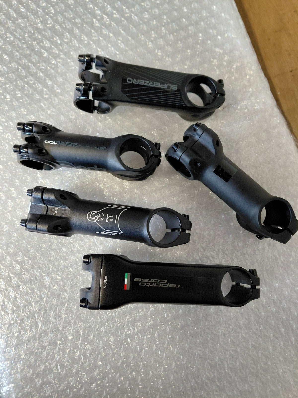 Verschillende stuurpennen, Fietsen en Brommers, Fietsonderdelen, Ophalen of Verzenden, Zo goed als nieuw, Aluminium