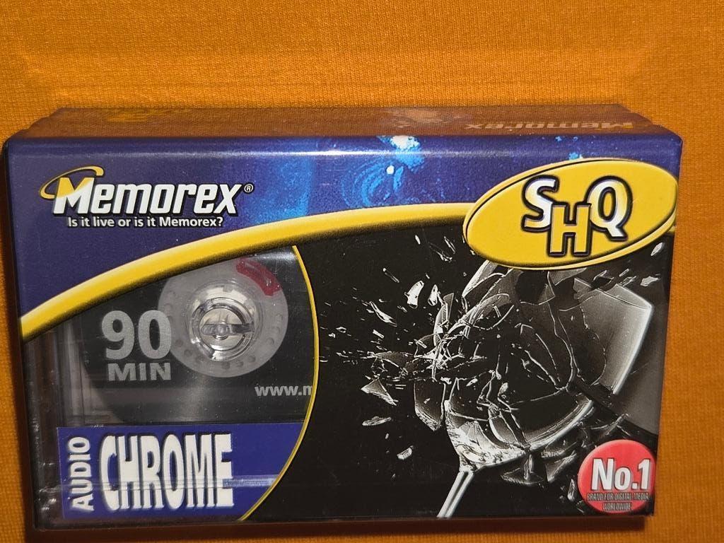 Cassettes / 1x pack lot 3x memorex shq audio chrome, Cd's en Dvd's, Cassettebandjes, 2 t/m 25 bandjes, Overige genres, Ophalen of Verzenden