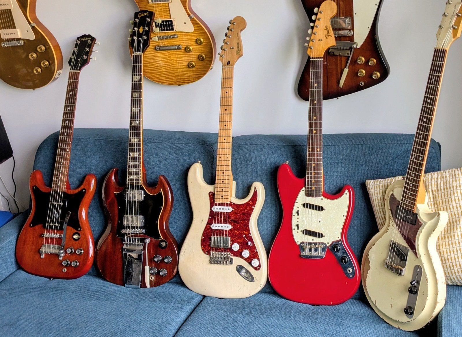 Plusieurs Guitares à vendre (vintage et luthier), Musique & Instruments, Envoi, Epiphone