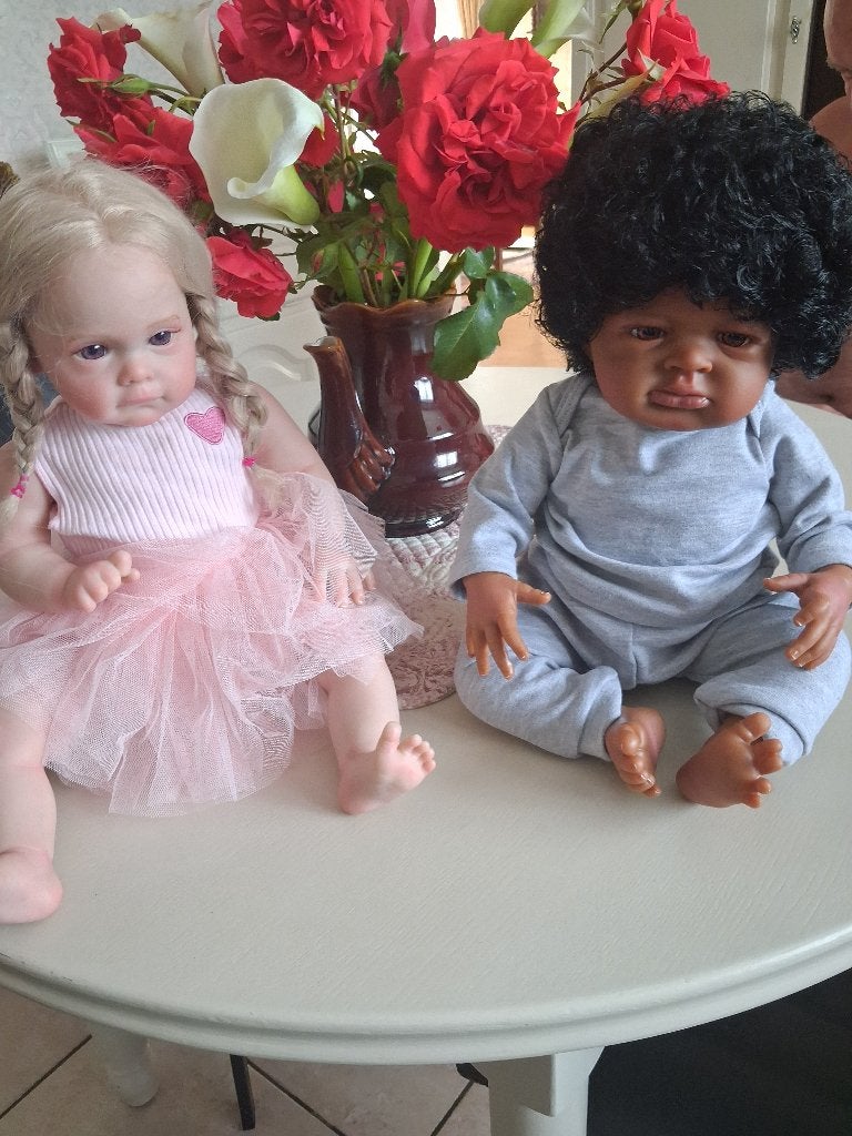 2 reborn poppen stoffen lichaam, Verzamelen, Ophalen