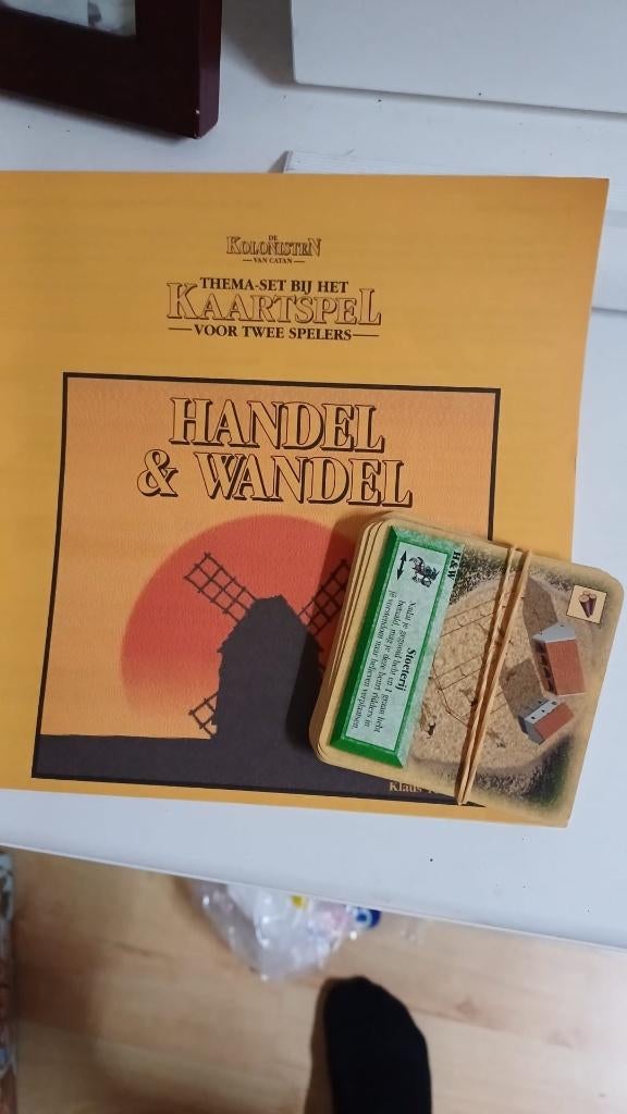 kaartspel zgan Kolonisten van Catan Handel & Wandel 999, Hobby en Vrije tijd, Gezelschapsspellen | Kaartspellen, Zo goed als nieuw