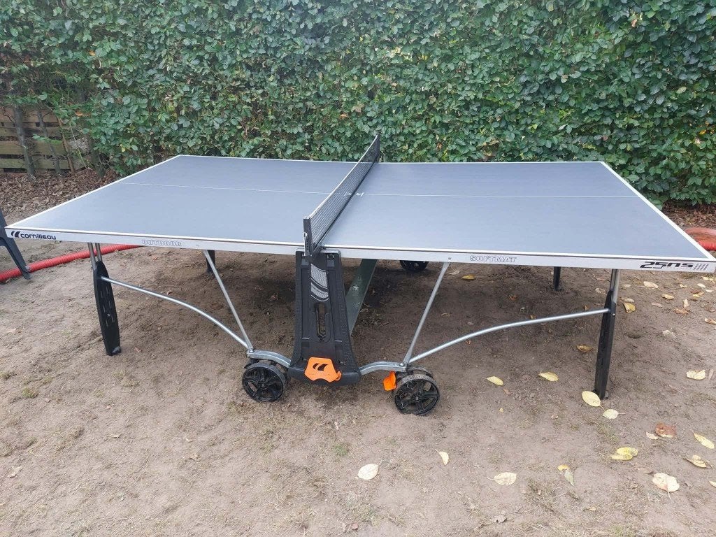 Table de ping-pong Cornilleau 250S Outdoor + bâche, Sport en Fitness, Ophalen, Gebruikt, Tafel Outdoor, Inklapbaar
