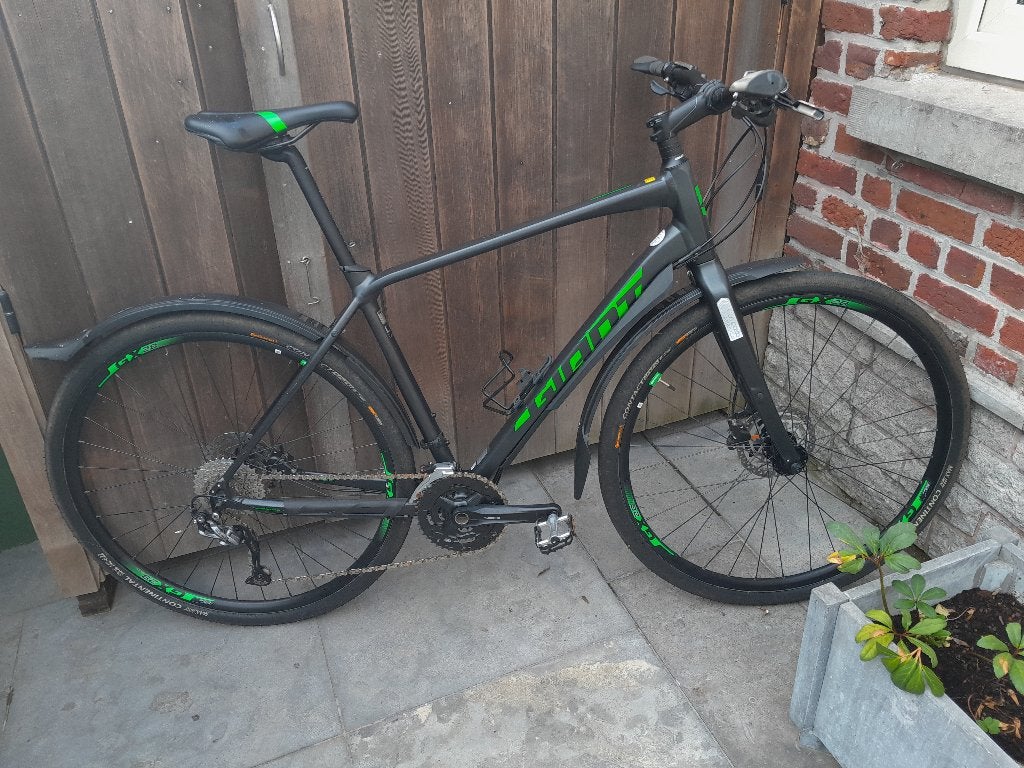 Giant toughroad, trekkingfiets maat L  (zeer goede staat), Fietsen en Brommers, Ophalen, 28 inch, Gebruikt, Giant