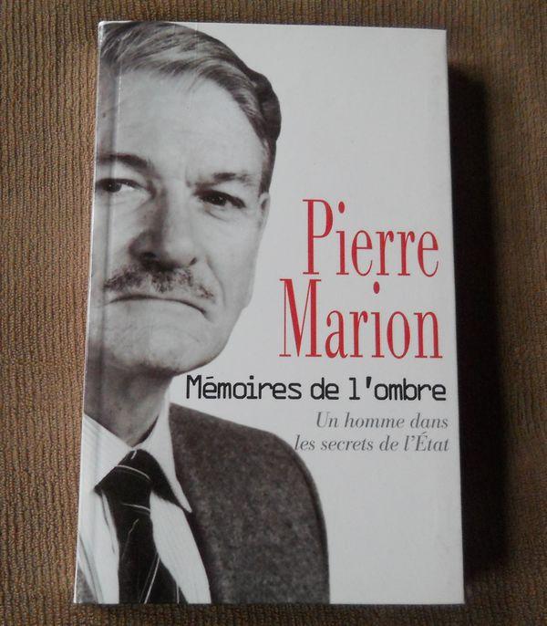 Mémoires de l'ombre  (Pierre Marion), Livres, Enlèvement ou Envoi, 20e siècle ou après, Utilisé