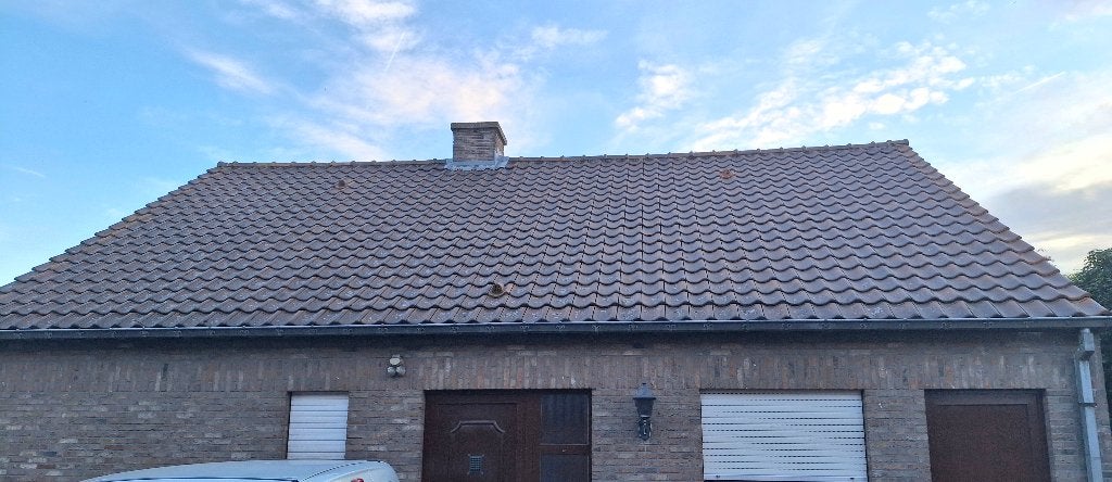 Stormpannen, Ophalen, Gebruikt, Steen of Klei, 15 m² of meer