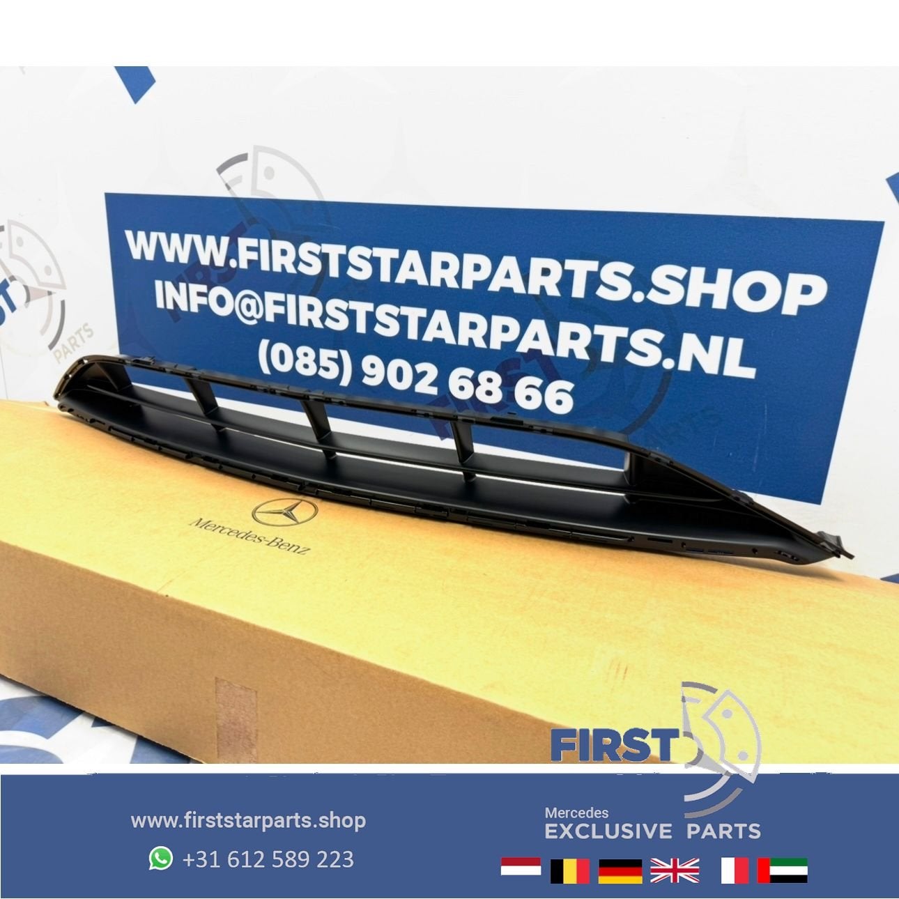 A1778859805 AMG BUMPER ROOSTER MIDDEN FACELIFT W177 A KLASSE, Utilisé, -, -, Enlèvement ou Envoi