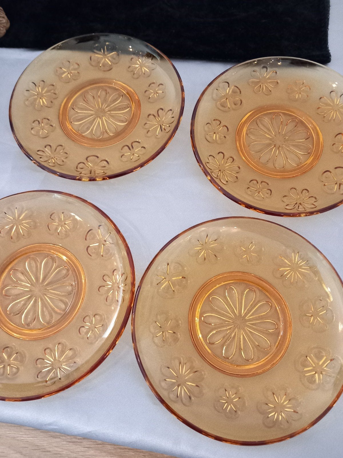 Sous-tasses vintage, Maison & Meubles, Enlèvement ou Envoi, Vintage