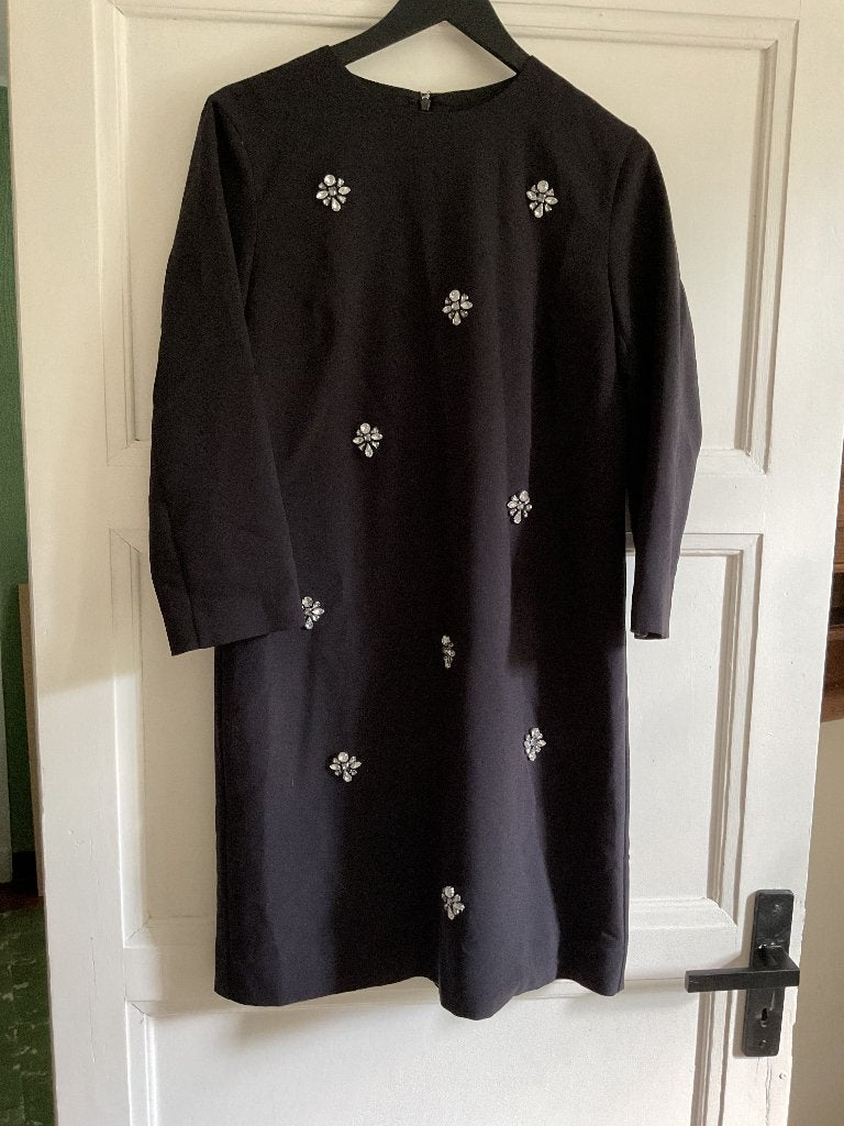 CAROLL, prachtige jurk, nieuw, zwart, 40, Neuf, Taille 38/40 (M), Enlèvement ou Envoi, Caroll