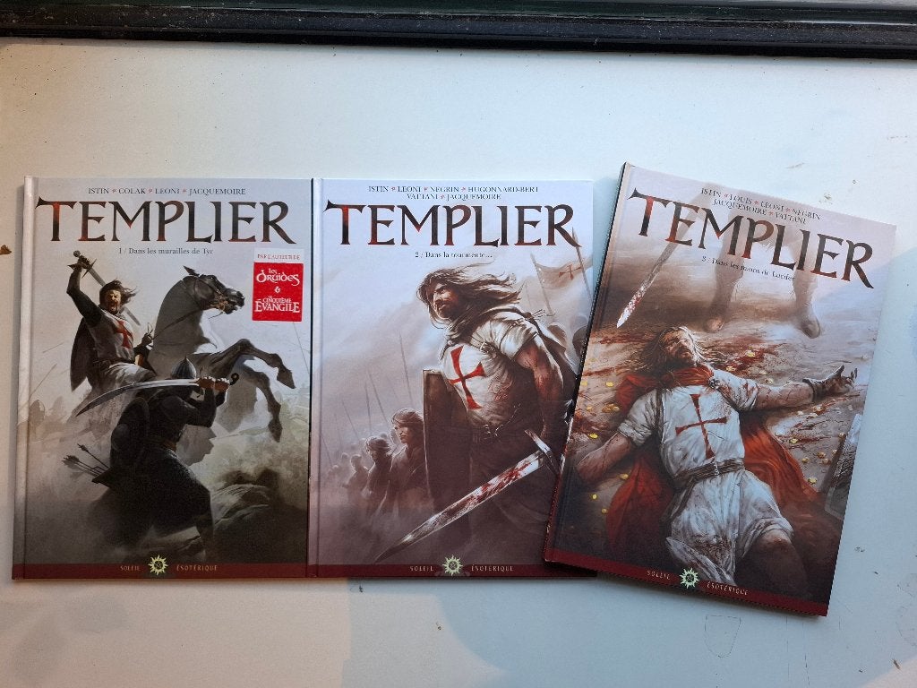 TEMPLIER TOMES 1 à 3 SERIE COMPLETE TTBE TOUS EO, Série complète ou Série, Enlèvement ou Envoi, Comme neuf