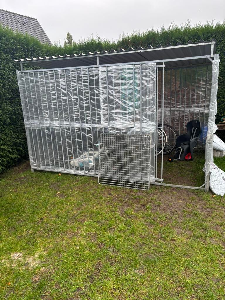 Kennel deur+dak, Dieren en Toebehoren, Ophalen, Zo goed als nieuw