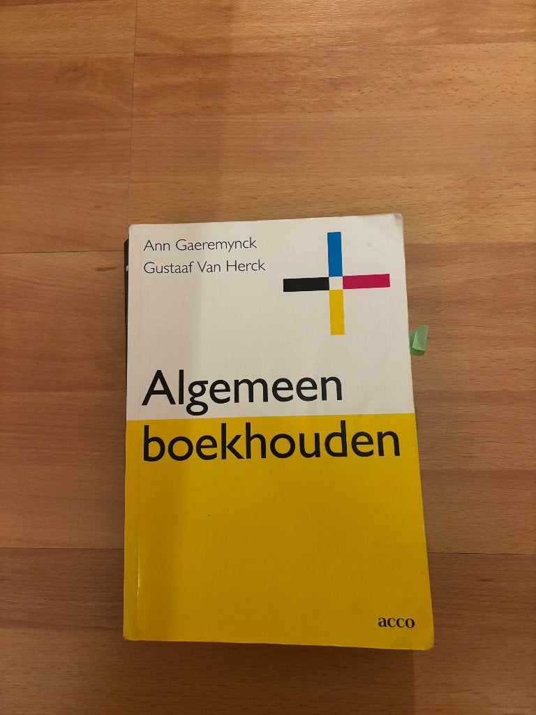 Algemeen boekhouden: boek, Boeken, Ophalen, Economie, Diverse auteurs, Zo goed als nieuw