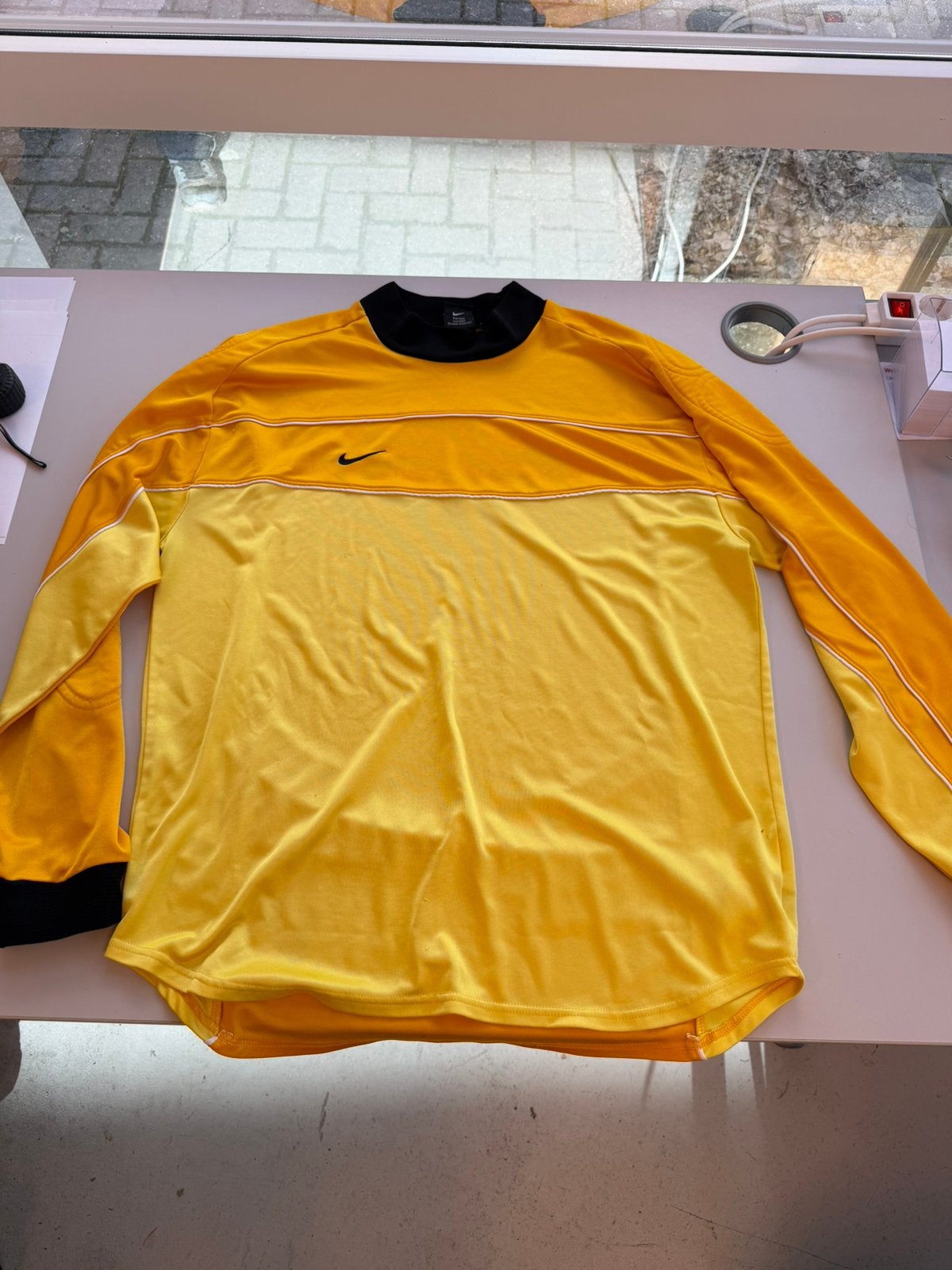 Vintage Nike Team Keepersshirt Voetbalshirt XL Retro, Verzamelen, Ophalen of Verzenden, Zo goed als nieuw, Shirt