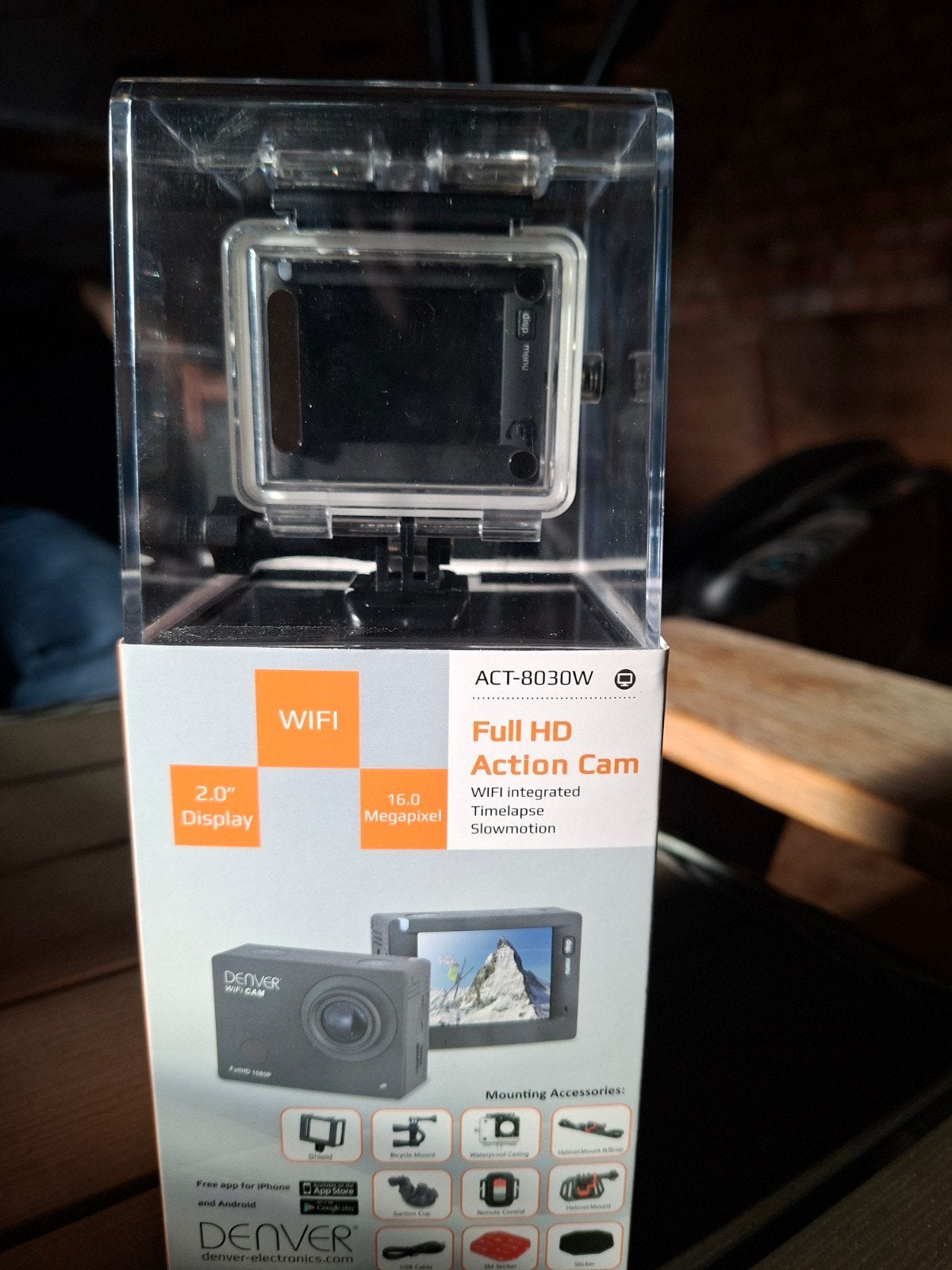 Denver actioncamera nieuw, Enlèvement, Neuf