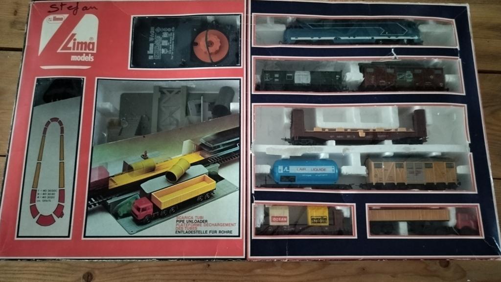 Modeltrein Lima vintage, Hobby en Vrije tijd, Modeltreinen | Overige schalen, Ophalen