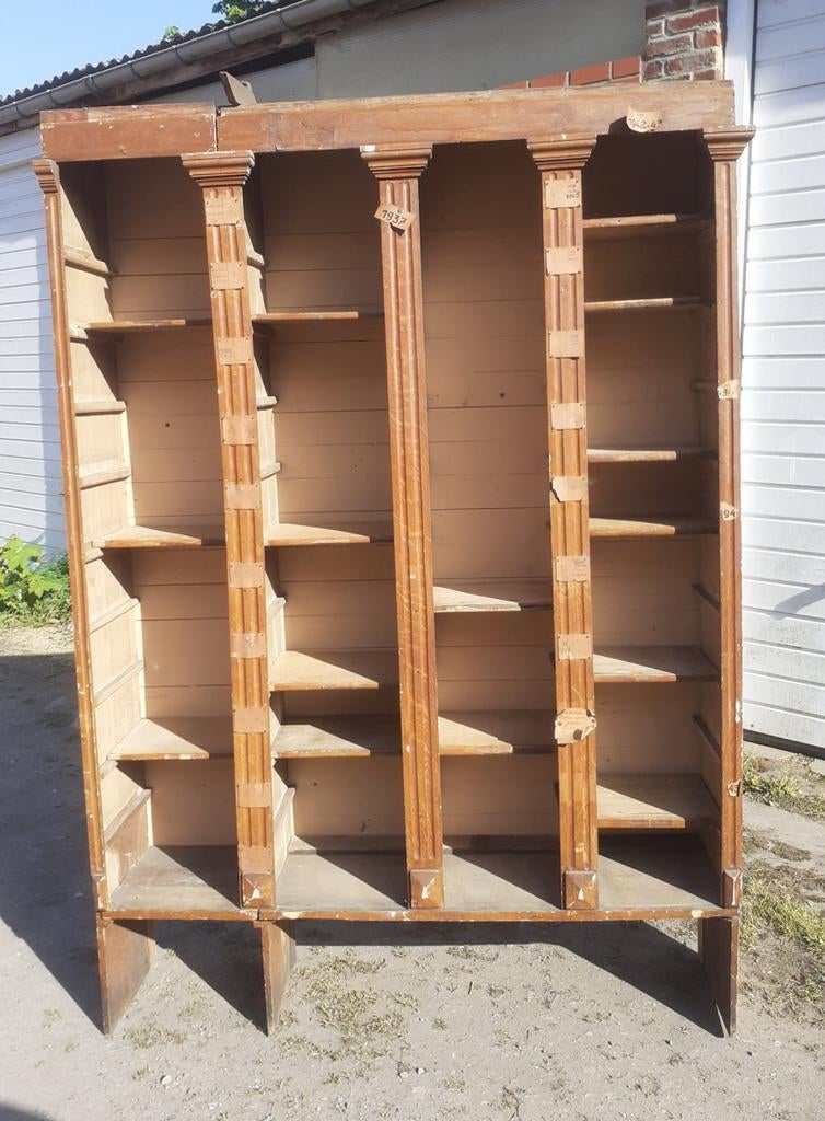 Ancien meuble de metier 1900, Antiquités & Art, Antiquités | Meubles | Armoires, Enlèvement