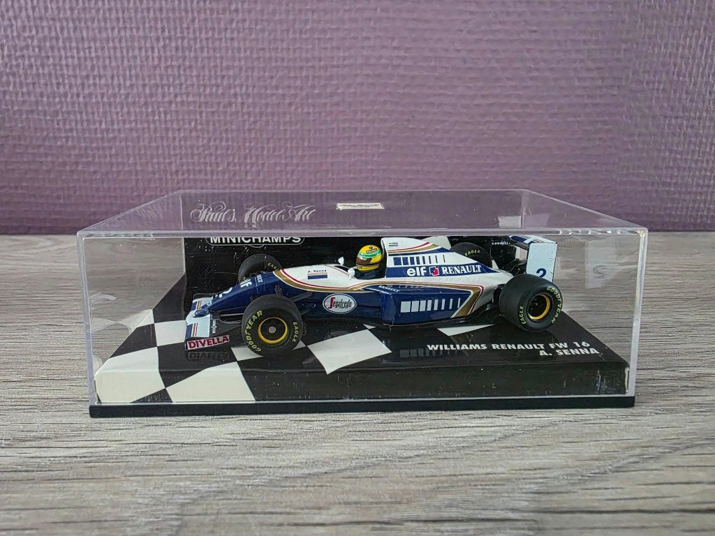 1/43 F1 A.Senna Williams Renault FW16 1994, Verzamelen, Ophalen of Verzenden, Gebruikt, Formule 1