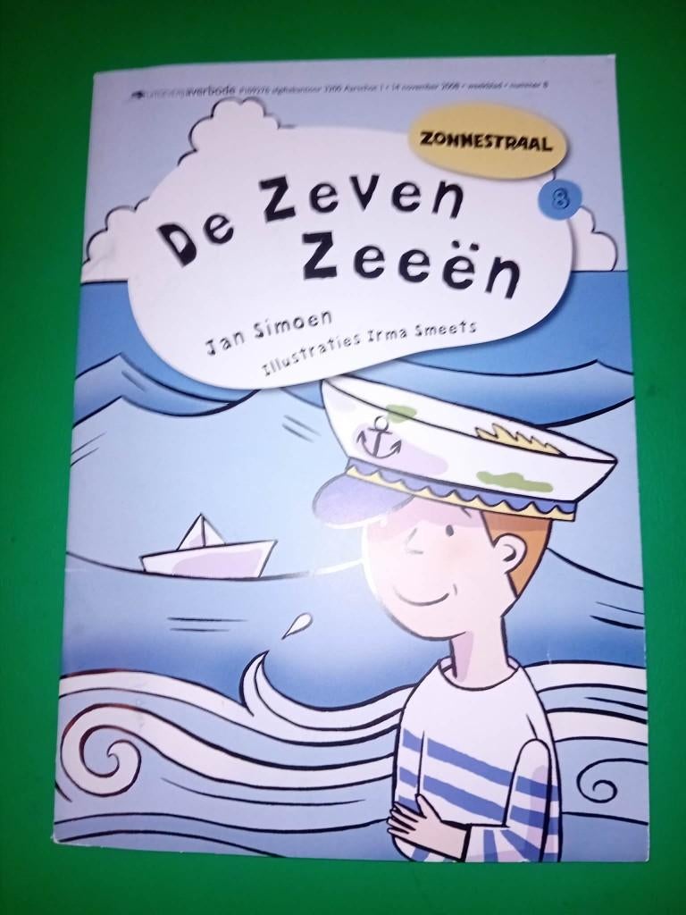 boek de zeven zeee"n, Boeken, Fictie algemeen, Ophalen of Verzenden, Zonnestraal, Zo goed als nieuw