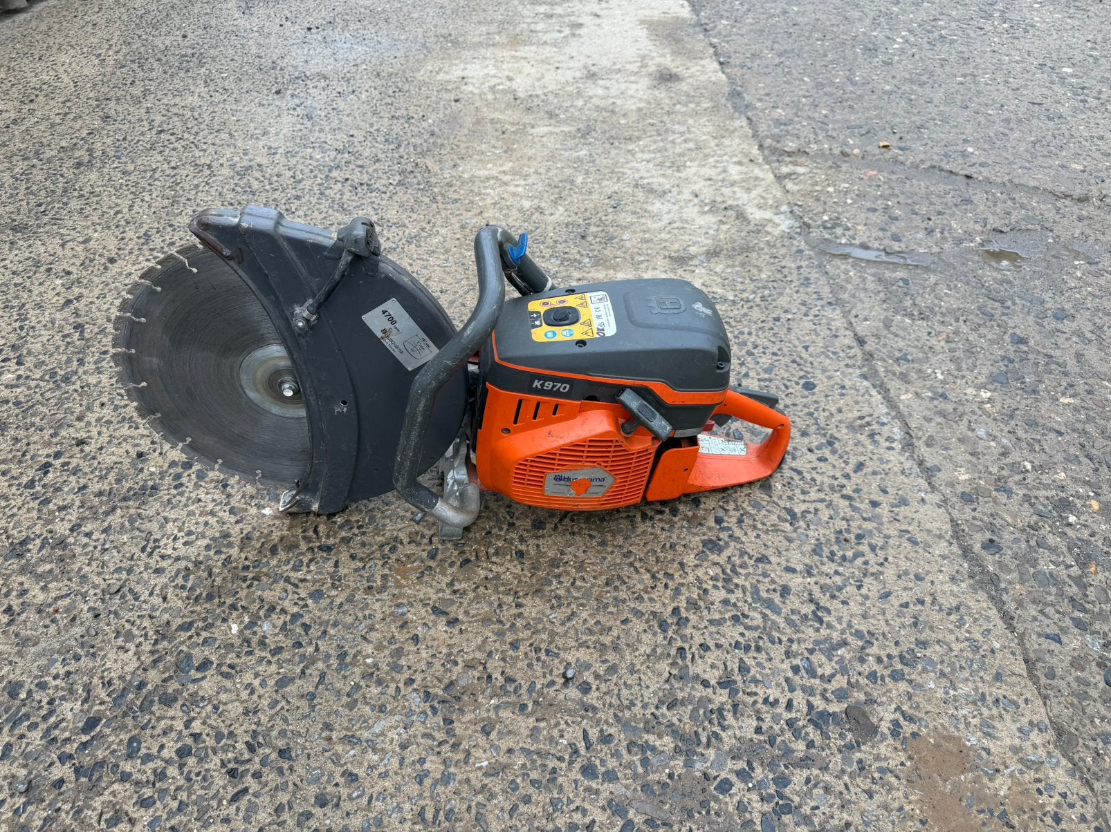 Disqueuse tronçonneuse beton  husqvarna k970, Bricolage & Construction, Enlèvement, Utilisé