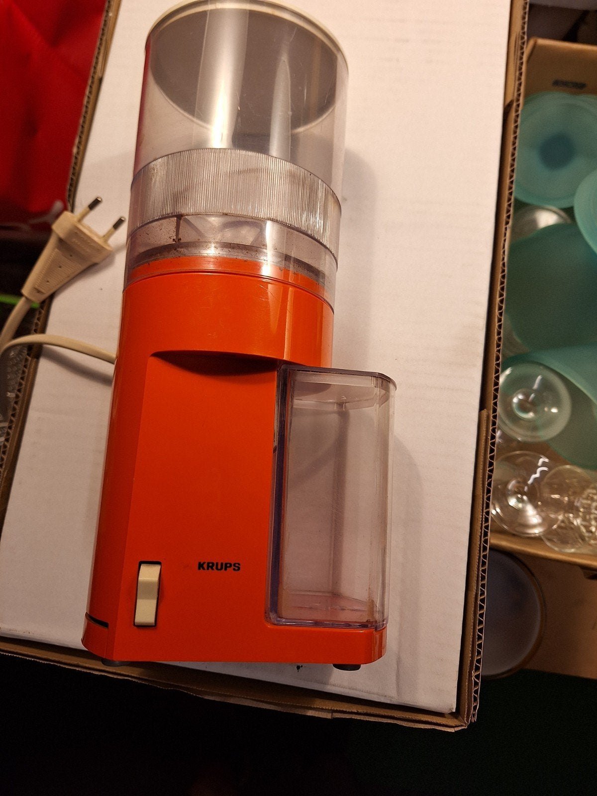 Vintage koffie molen krups, Electroménager, Extracteurs de jus, Enlèvement