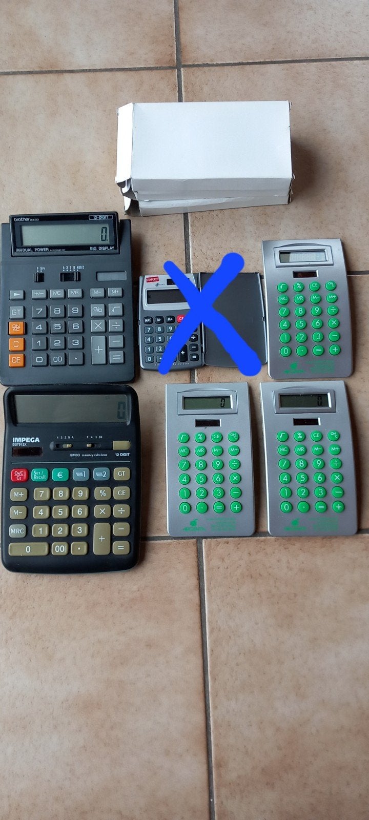 Rekenmachine Brother met beweegbaar scherm, Impega, Argenta, Ophalen of Verzenden, Nieuw
