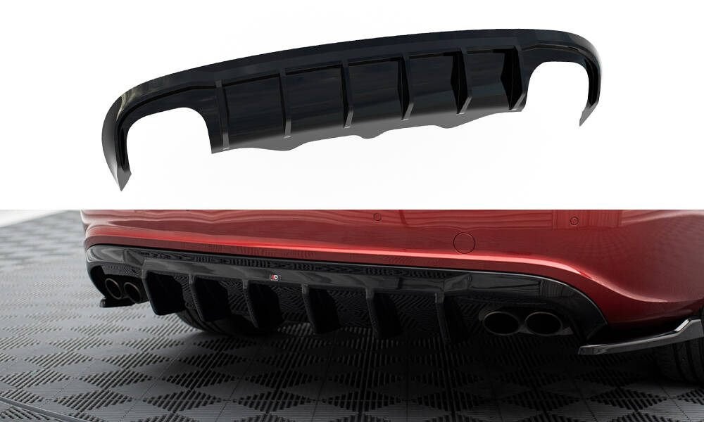 Central Rear Valance Geschikt Audi S5 8T Sportback, Verzenden