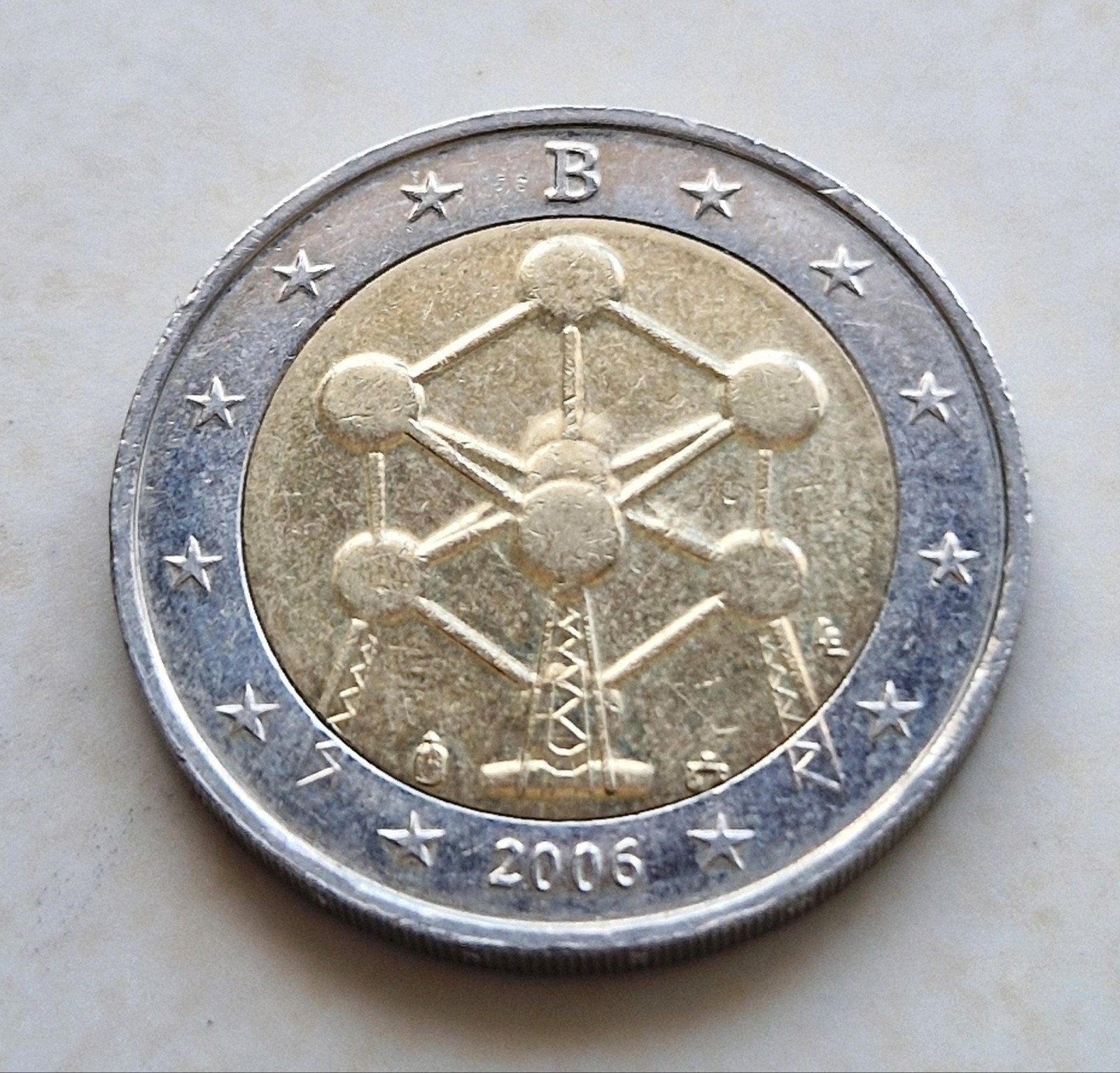 2006 Belgium , 2 Euro Commemorative Coin, Ophalen of Verzenden, 2 euro