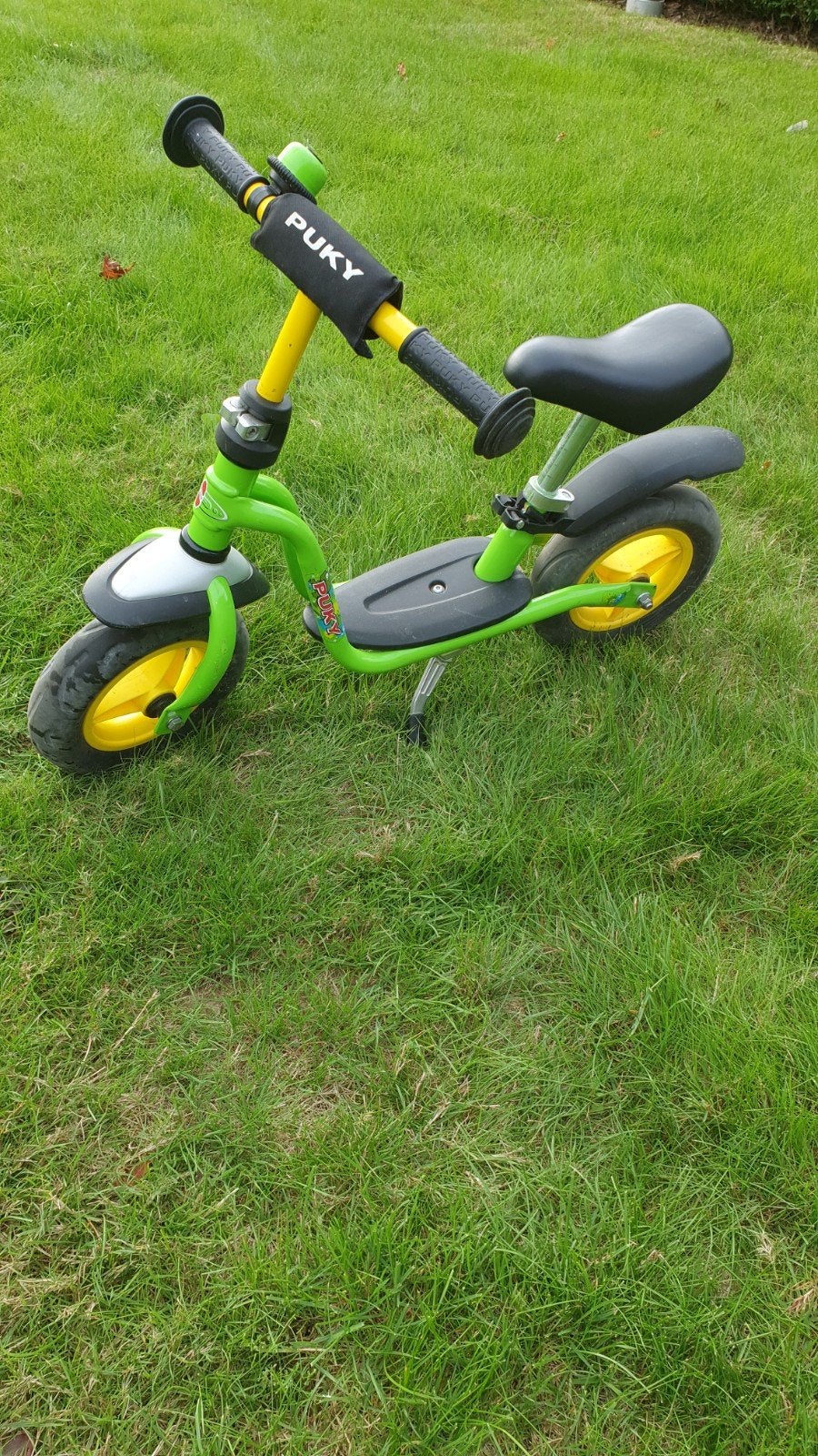 loopfiets Puky, Ophalen