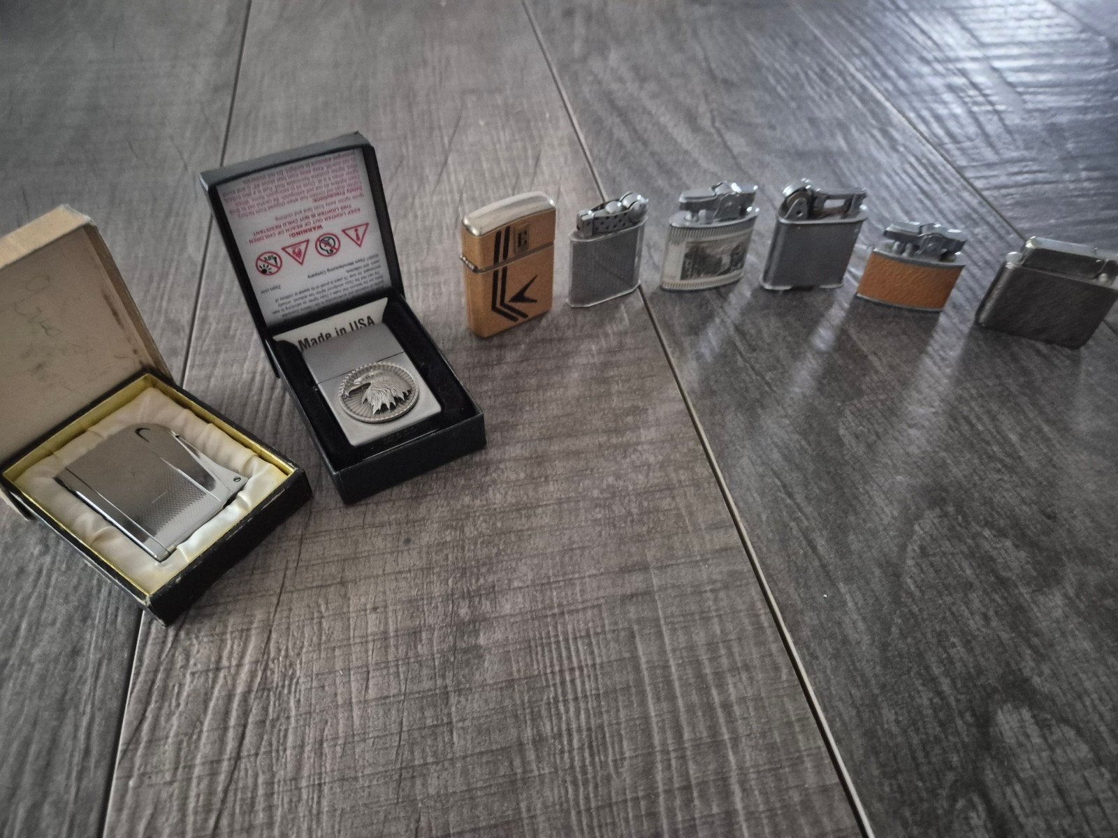 lot de briquet anciens a gaz et essence, Collections, Enlèvement