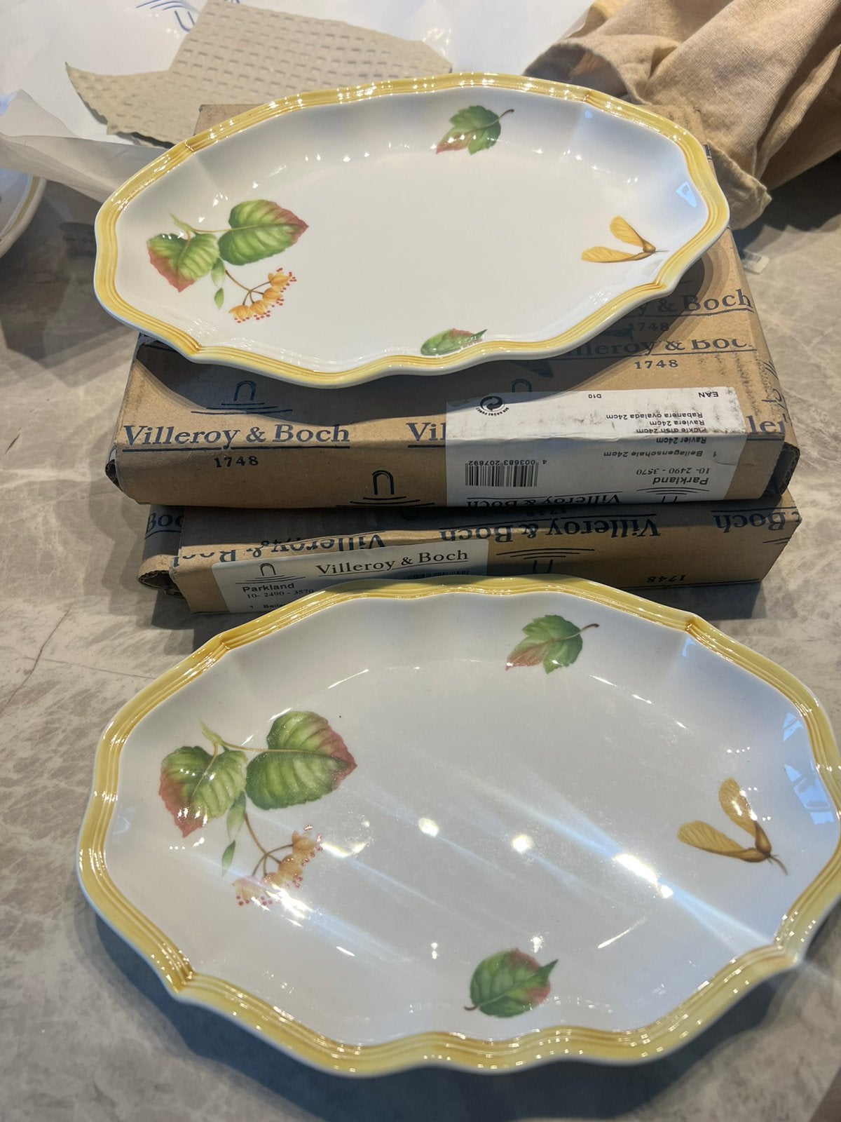 Collection Villeroy & Boch Parkland, Antiquités & Art, Enlèvement